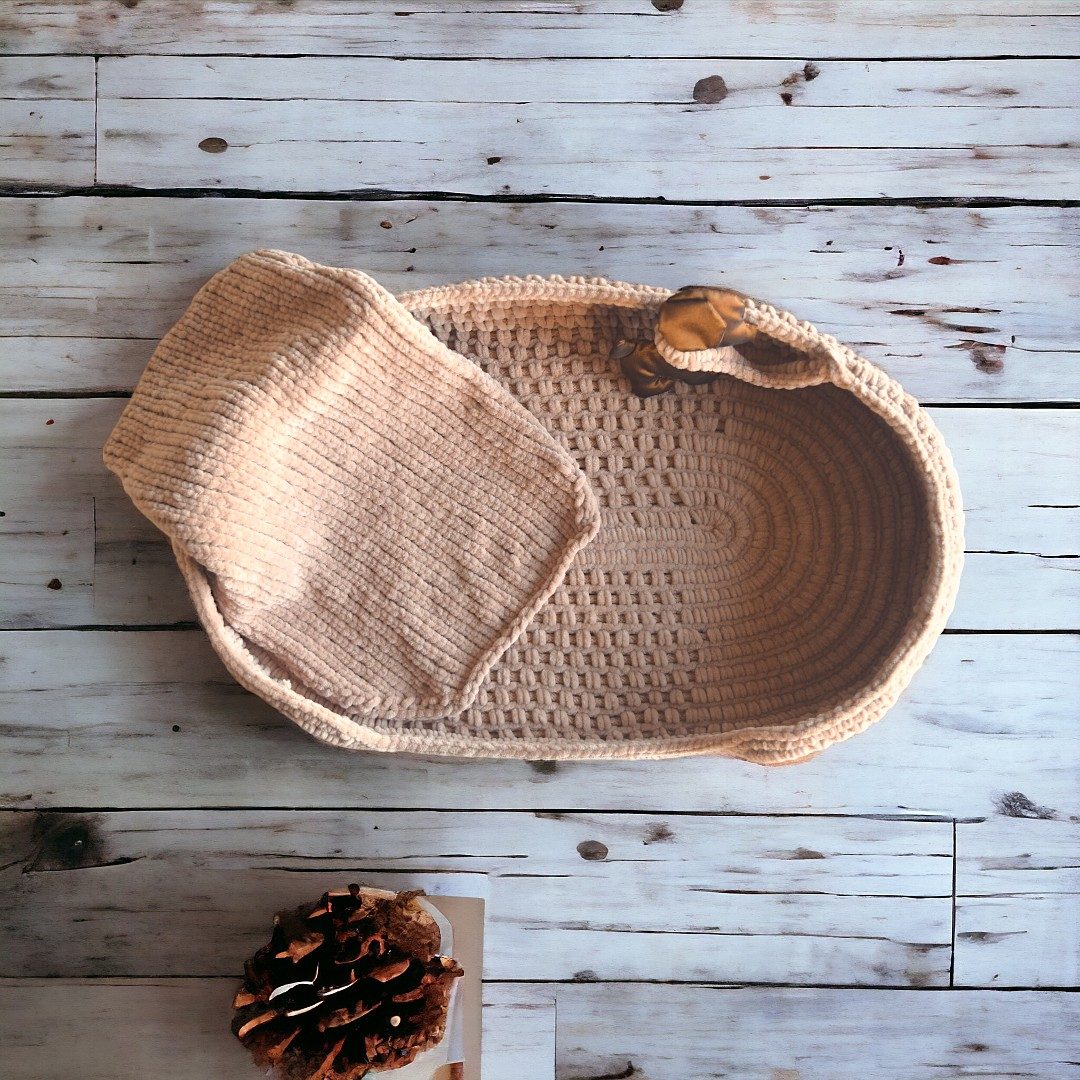Pootchi Bej Oval Yatak - görsel 5